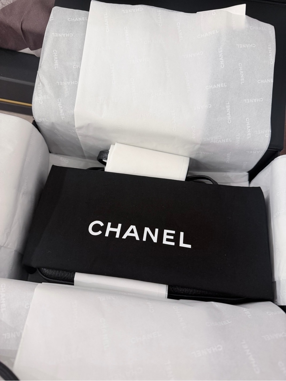Chanel new 26B black flap mini souplissimo bag - Picture 13 of 16